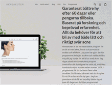Tablet Screenshot of akneakuten.se